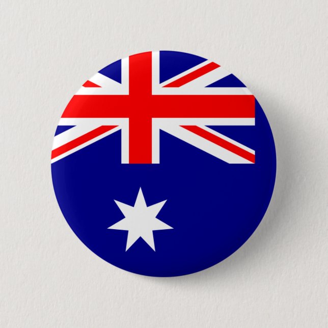 Australia Flag Button (Front)