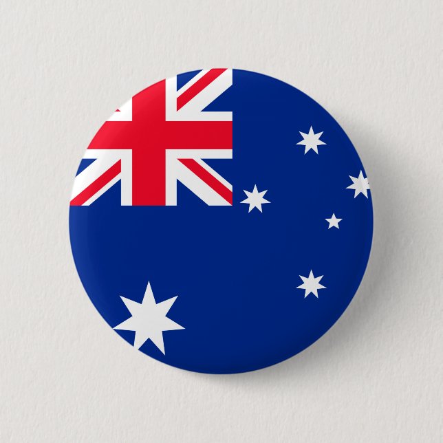 Australia Flag Button (Front)