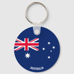 Australia Flag Charming Patriotic Keychain