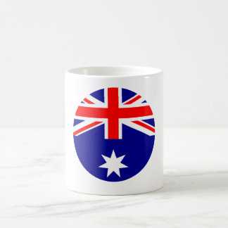 Australia Flag - Circle The MUSEUM Zazzle Coffee Mug