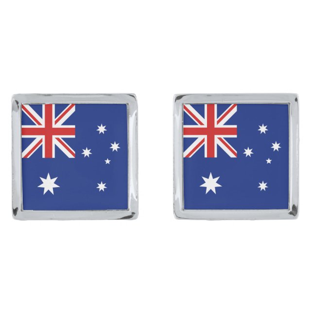 Australia Flag Cufflinks (Front)