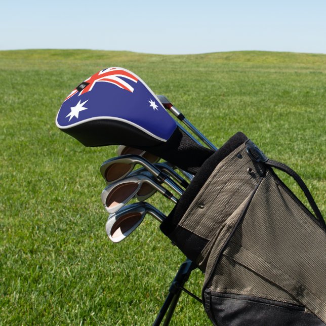 Australia Flag - Custom Golf Club Head Cover (In Situ)
