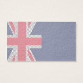 Australia Flag Design in Carbon Fiber Chrome Style (Back)