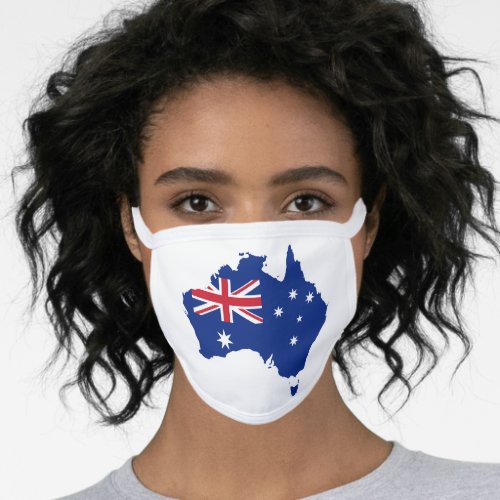 Australia flag face mask