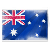 Australia Flag Fadeout (Front Horizontal)