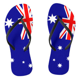 Australia Flag Flip Flops