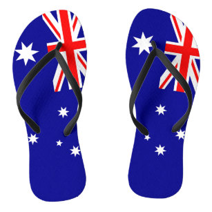 Z-YY Kangaroo Hand In Australian Flag Womens Mens Lightweight Flip Flops Beach Slippers Shower Sandal 
