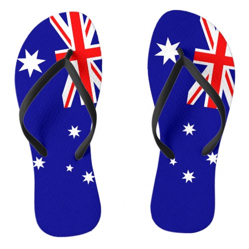 Australia Flag Flip Flops
