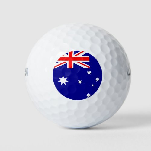 Australia Flag Golf Balls