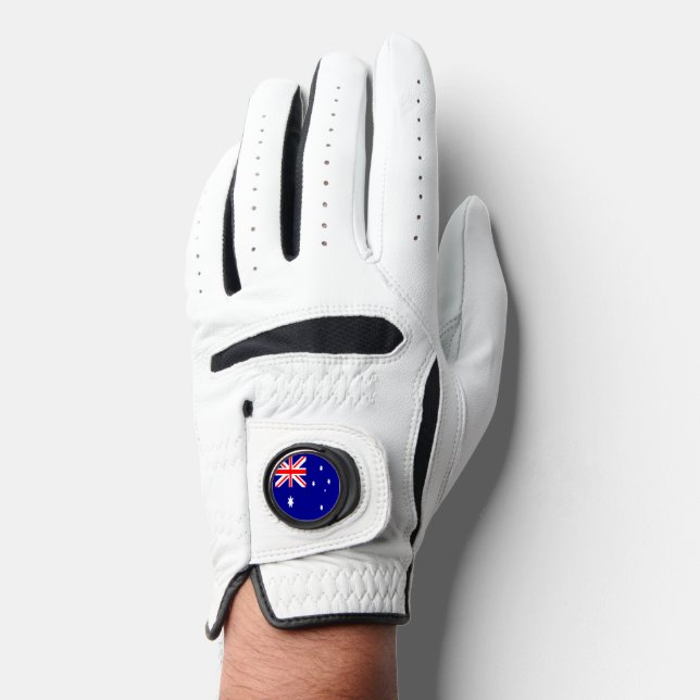 Australia Flag Golf Glove (Front)