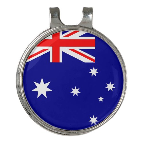Australia Flag Golf Hat Clip