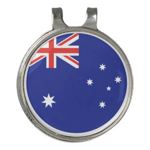 Australia Flag Golf Hat Clip