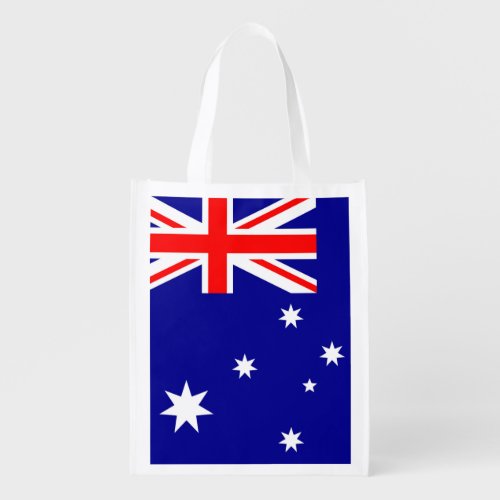 Australia Flag Grocery Bag