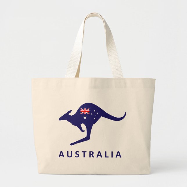 AUSTRALIA FLAG KANGAROO BAG (Front)