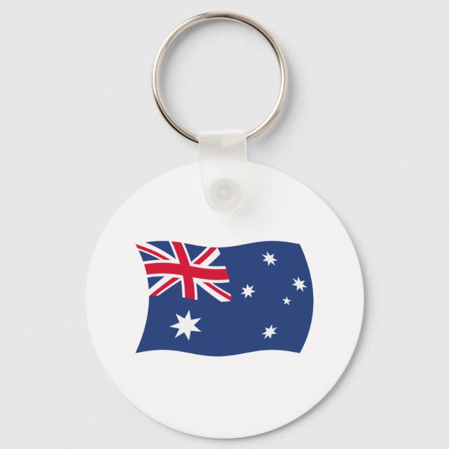 Australia Flag Keychain (Front)
