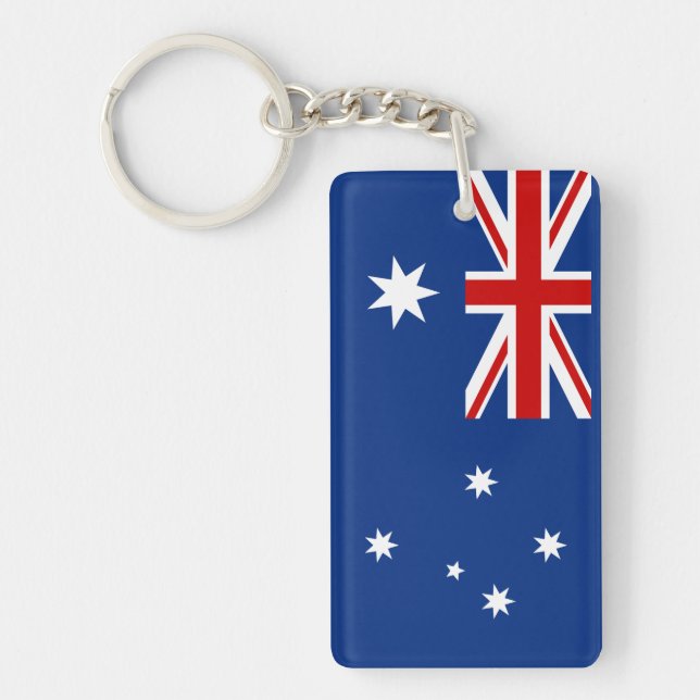 Australia flag keychain (Front)