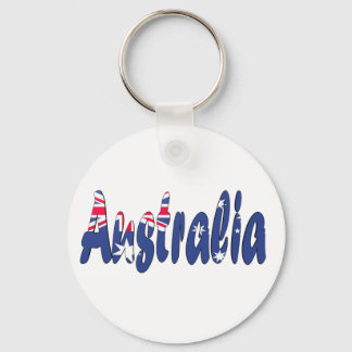 Australia Flag Keychain