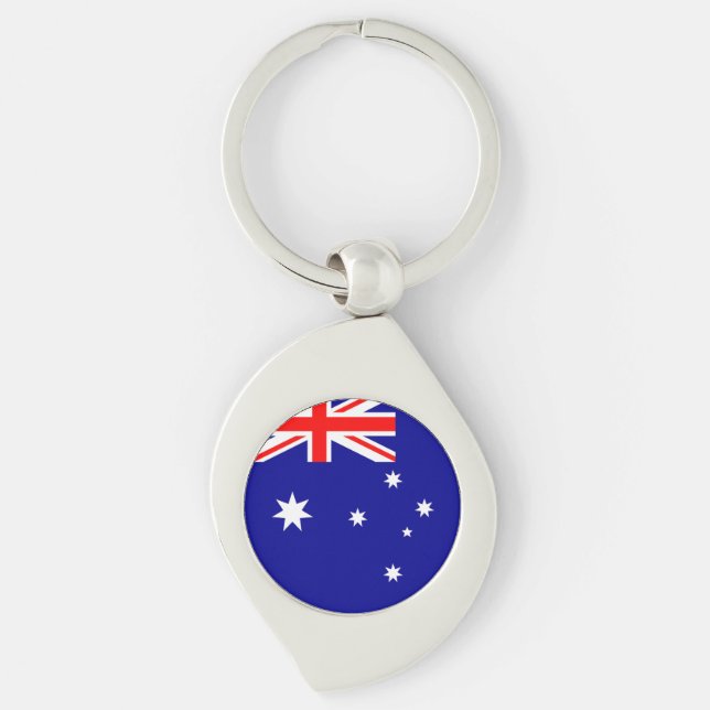 Australia Flag Keychain (Front)