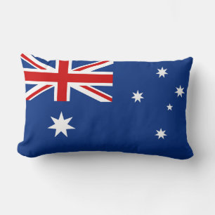 Australia flag lumbar pillow