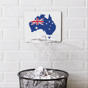 Australia flag mini basketball hoop