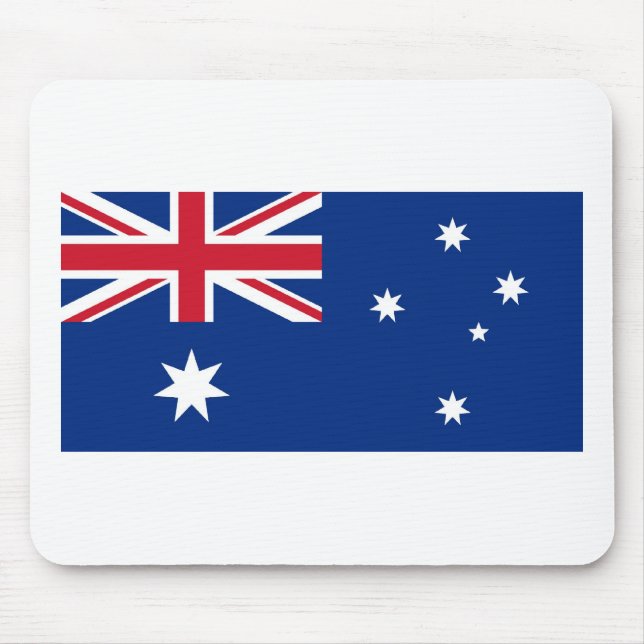 Australia Flag Mouse Pad (Front)
