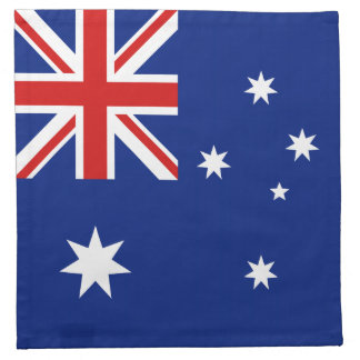 Australia Flag Napkin