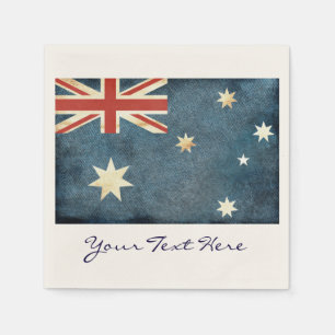 Australia Flag Party Napkins