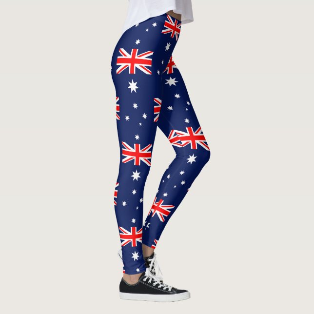 Australia flag pattern leggings (Right)