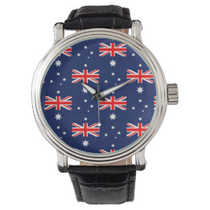 Australia flag pattern watch