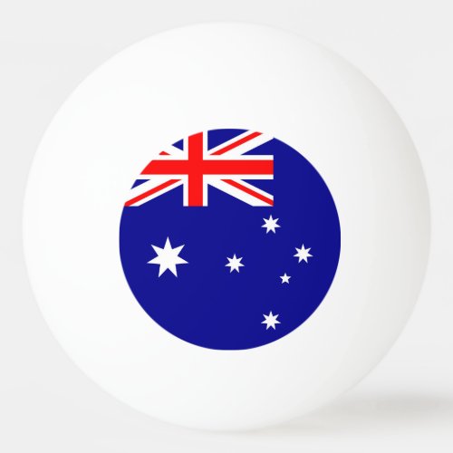 Australia Flag Ping Pong Ball