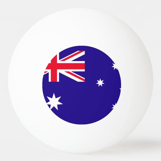 Australia Flag Ping-Pong Ball (Front)