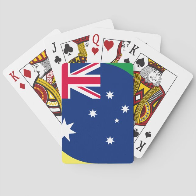 AUSTRALIA FLAG PLAYING CARDS (Back)