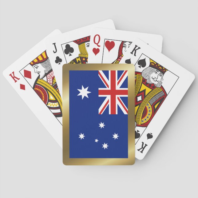 Australia Flag Playing Cards (Back)