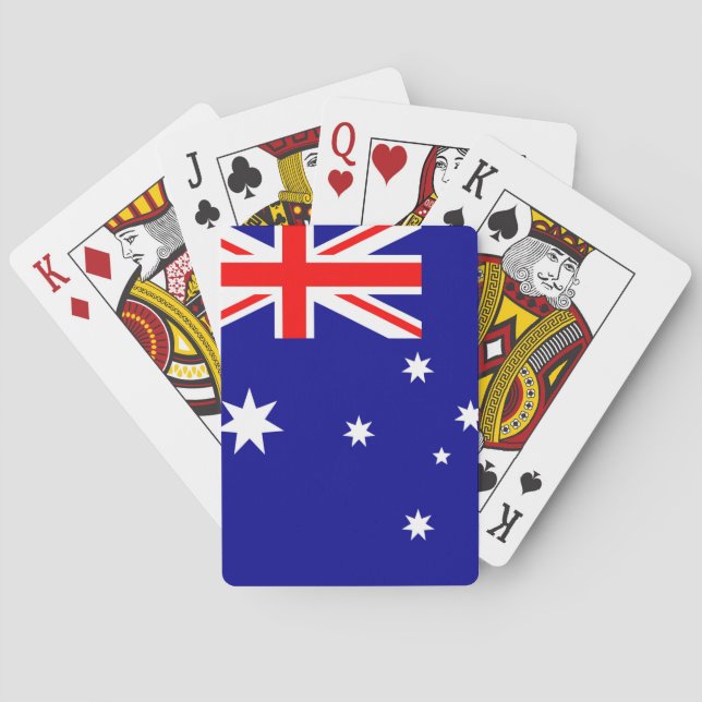 Australia Flag Poker Cards (Back)