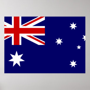 Australia Flag Poster