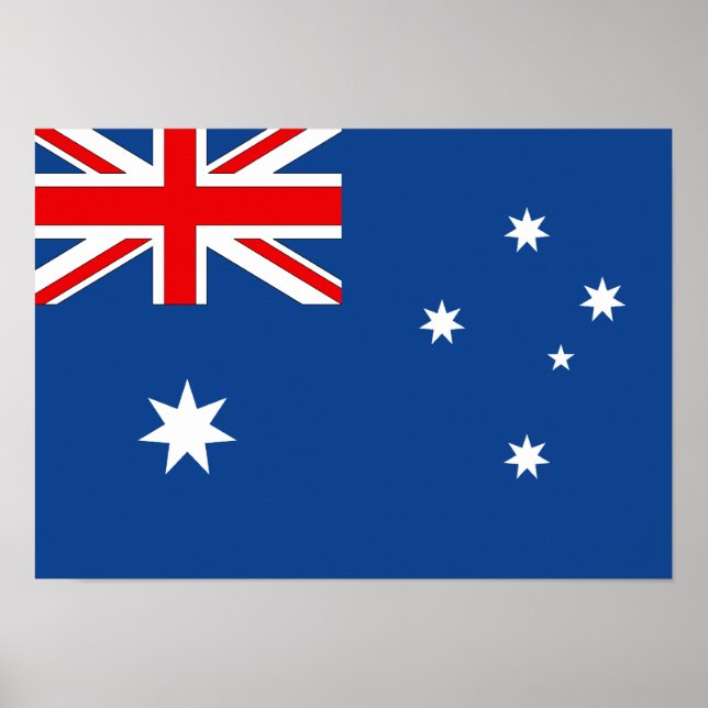 Australia Flag Poster (Front)