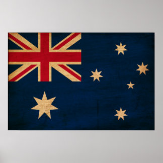 Australia Flag Poster
