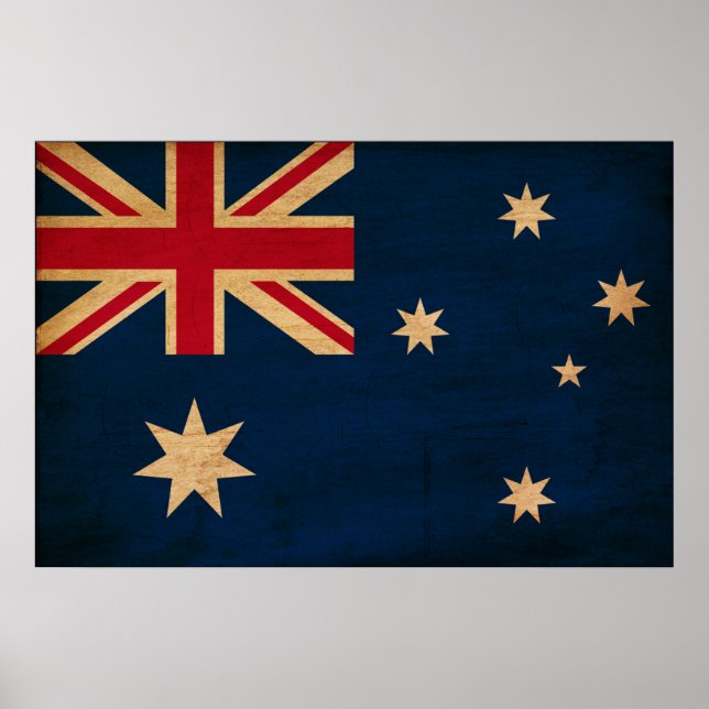 Australia Flag Poster (Front)