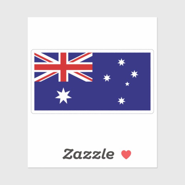 Australia Flag Sticker (Sheet)