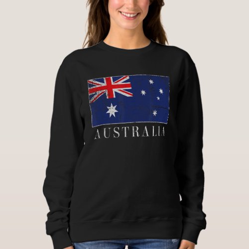 Australia Flag Straya Outback Sydney Melbourne Koa Sweatshirt