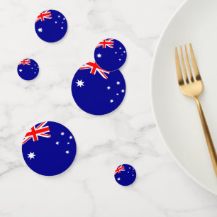 Australia Flag Table Confetti