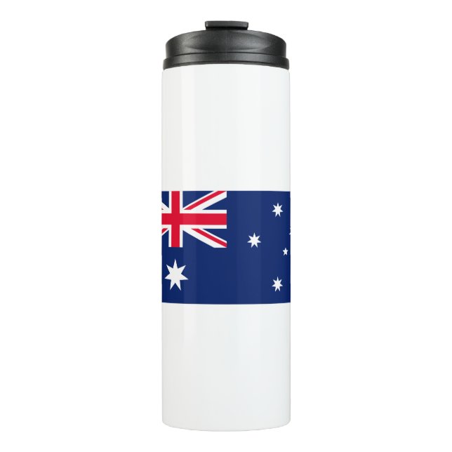 Australia Flag Thermal Tumbler (Front)