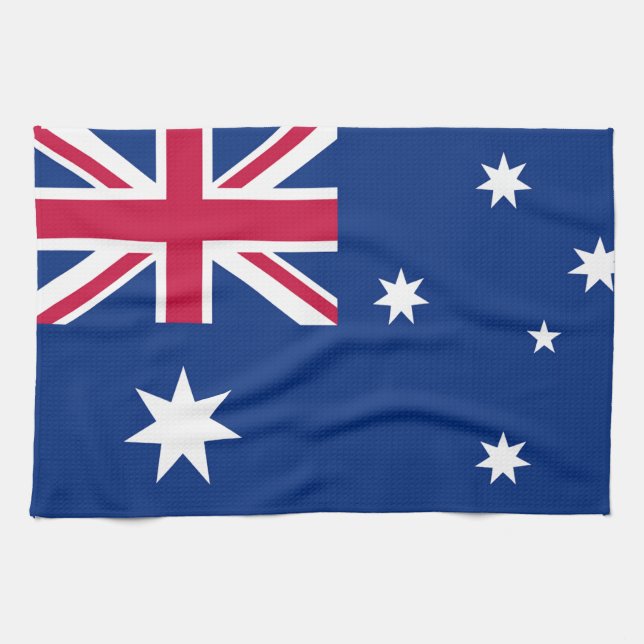Australia Flag Towel (Horizontal)