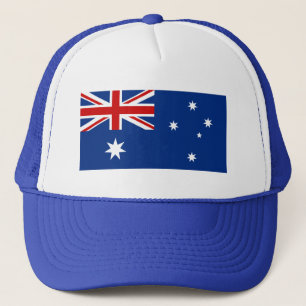 Australia flag trucker hat
