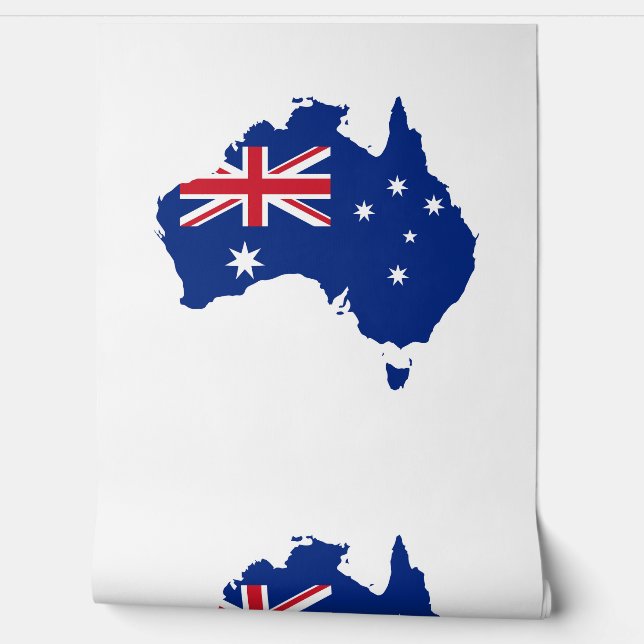 Australia flag wallpaper  (Unrolling)