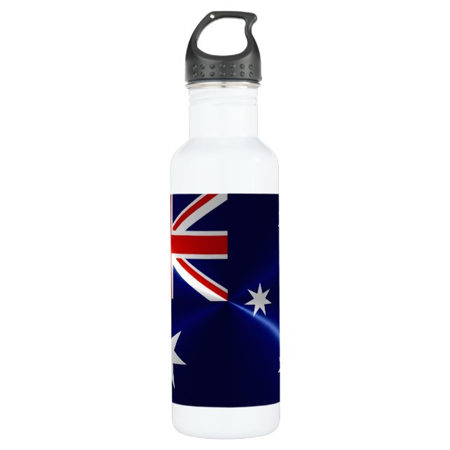 Australia Flag Water Bottle (Front)