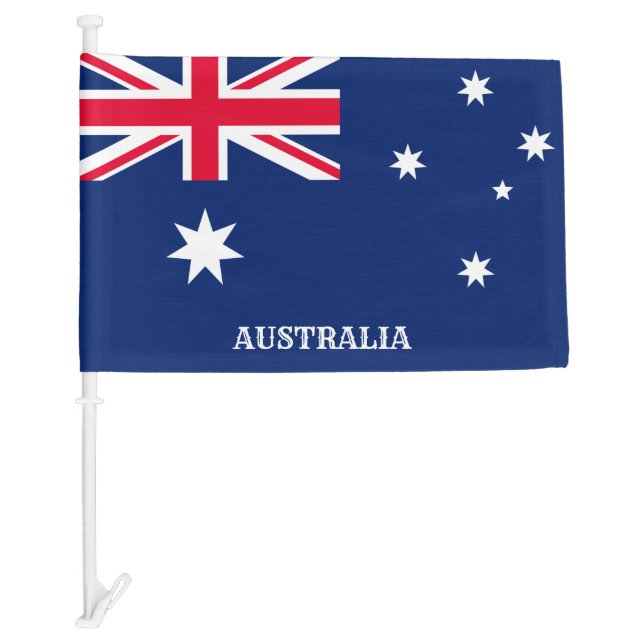 Australia Flag Wonderful Patriotic Car Flag (Front)