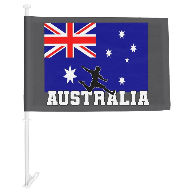 Australia Football Soccer Australia National Team Car Flag (Front)