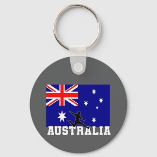 Australia Football Soccer Australia National Team Keychain
