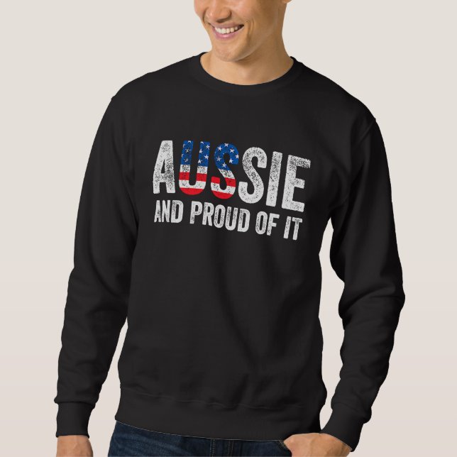Australia For Proud Australian Aussie Australia Ro Sweatshirt (Front)